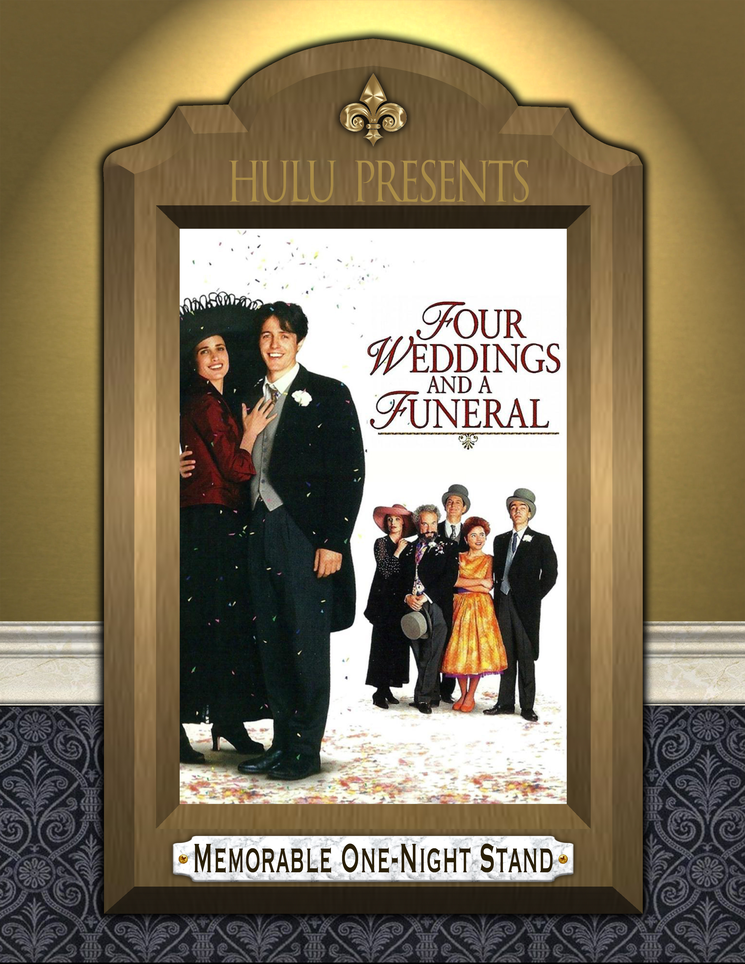 Four Weddings and a Funeral poster