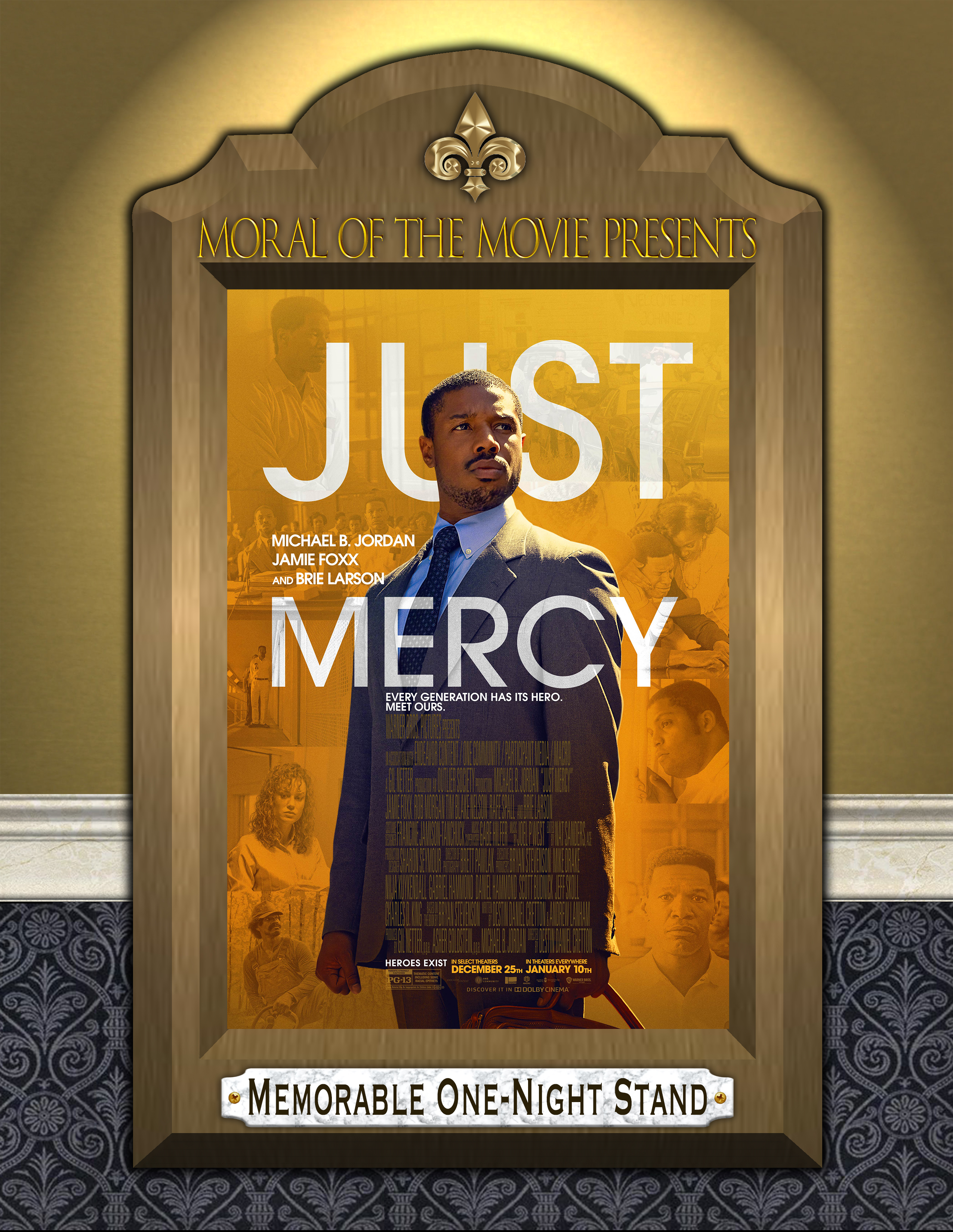 Just Mercy poster