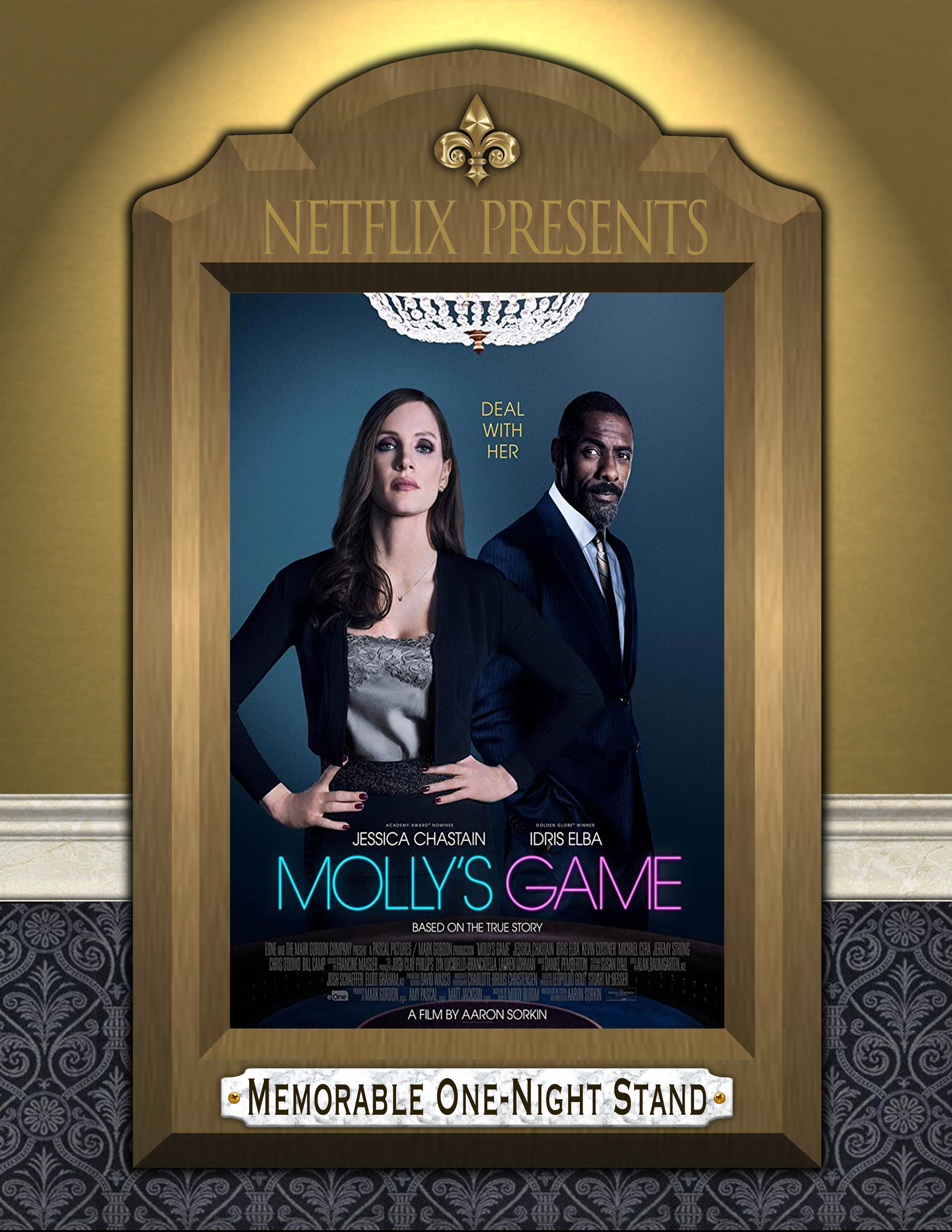 Molly's Game poster
