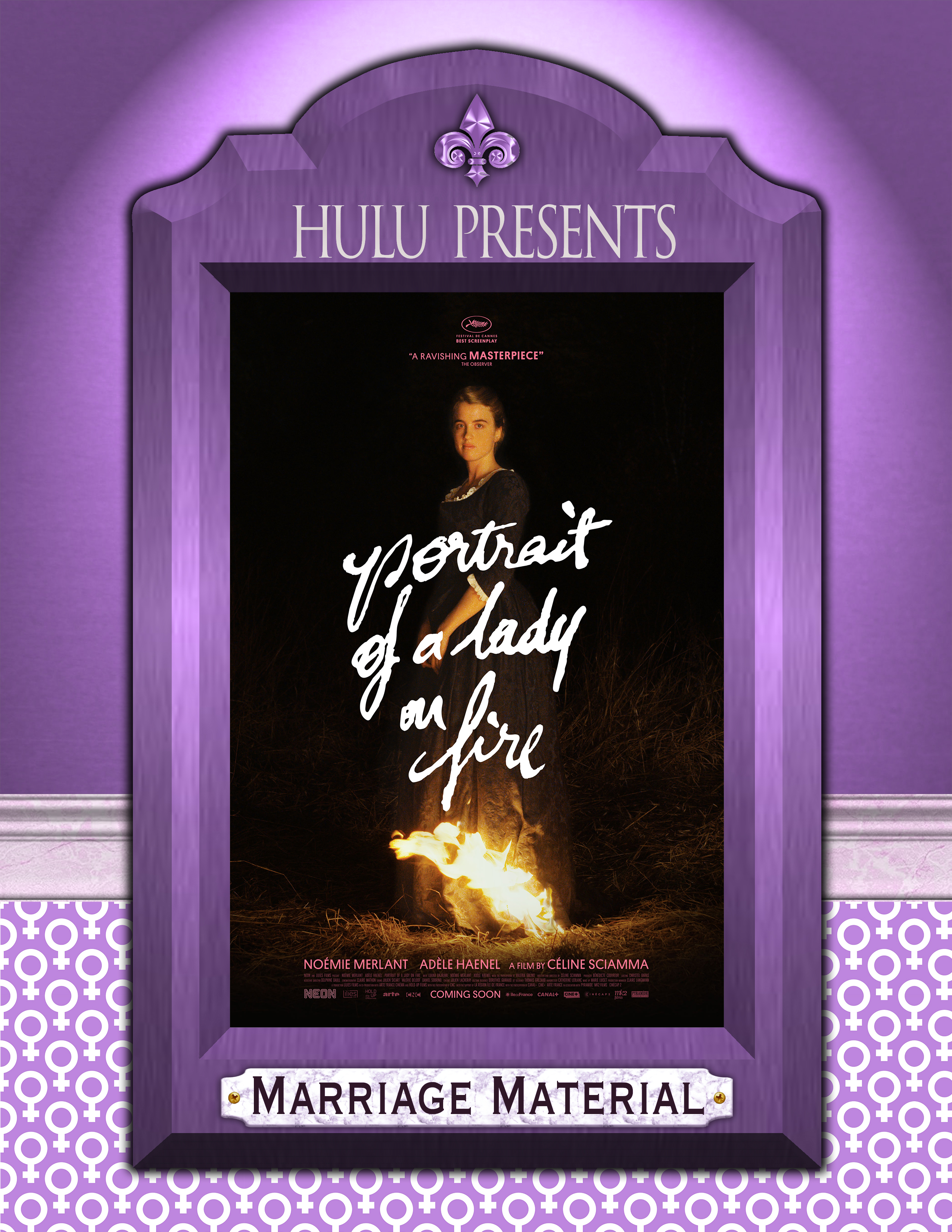 Portrait of a Lady on Fire poster
