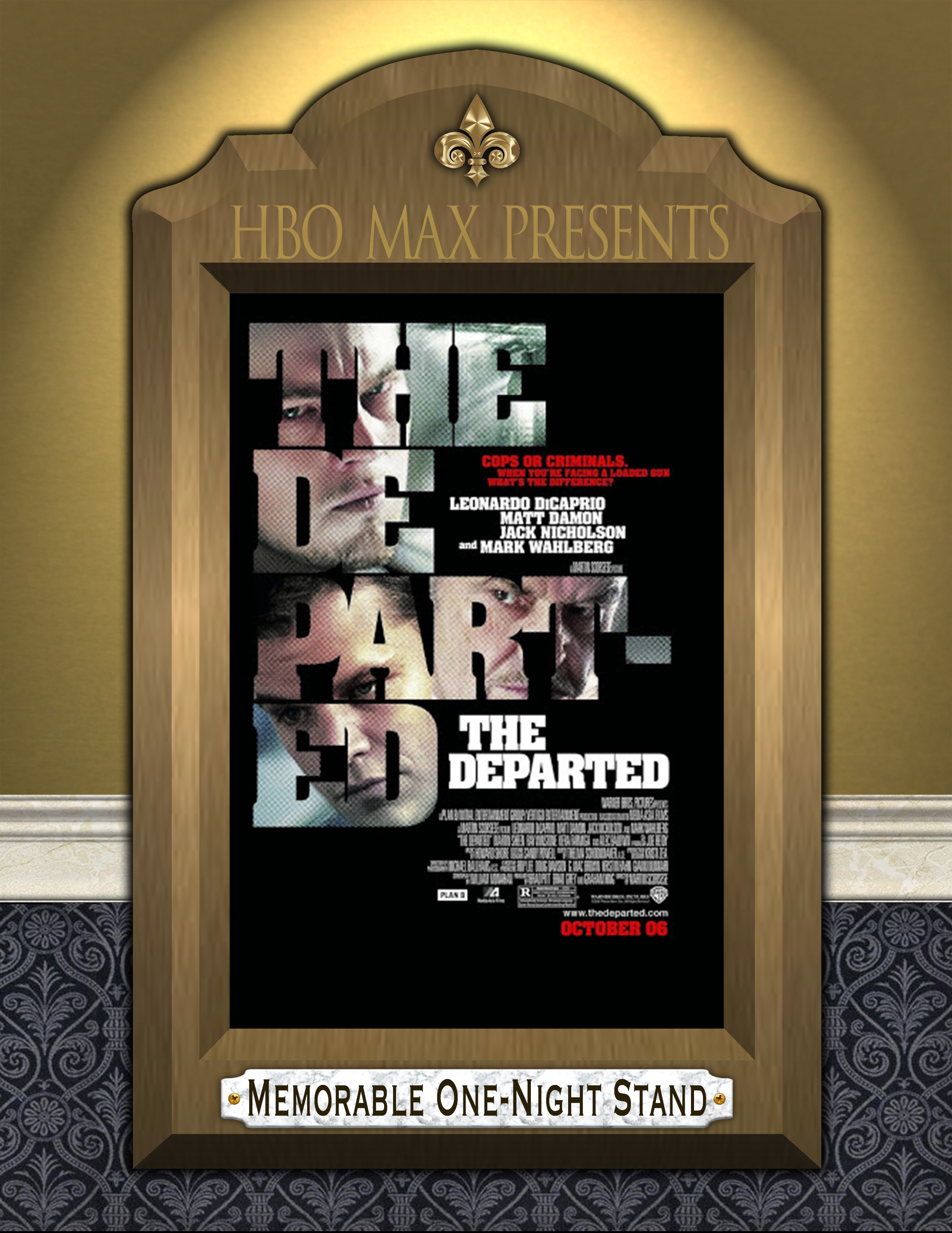 The Departed poster