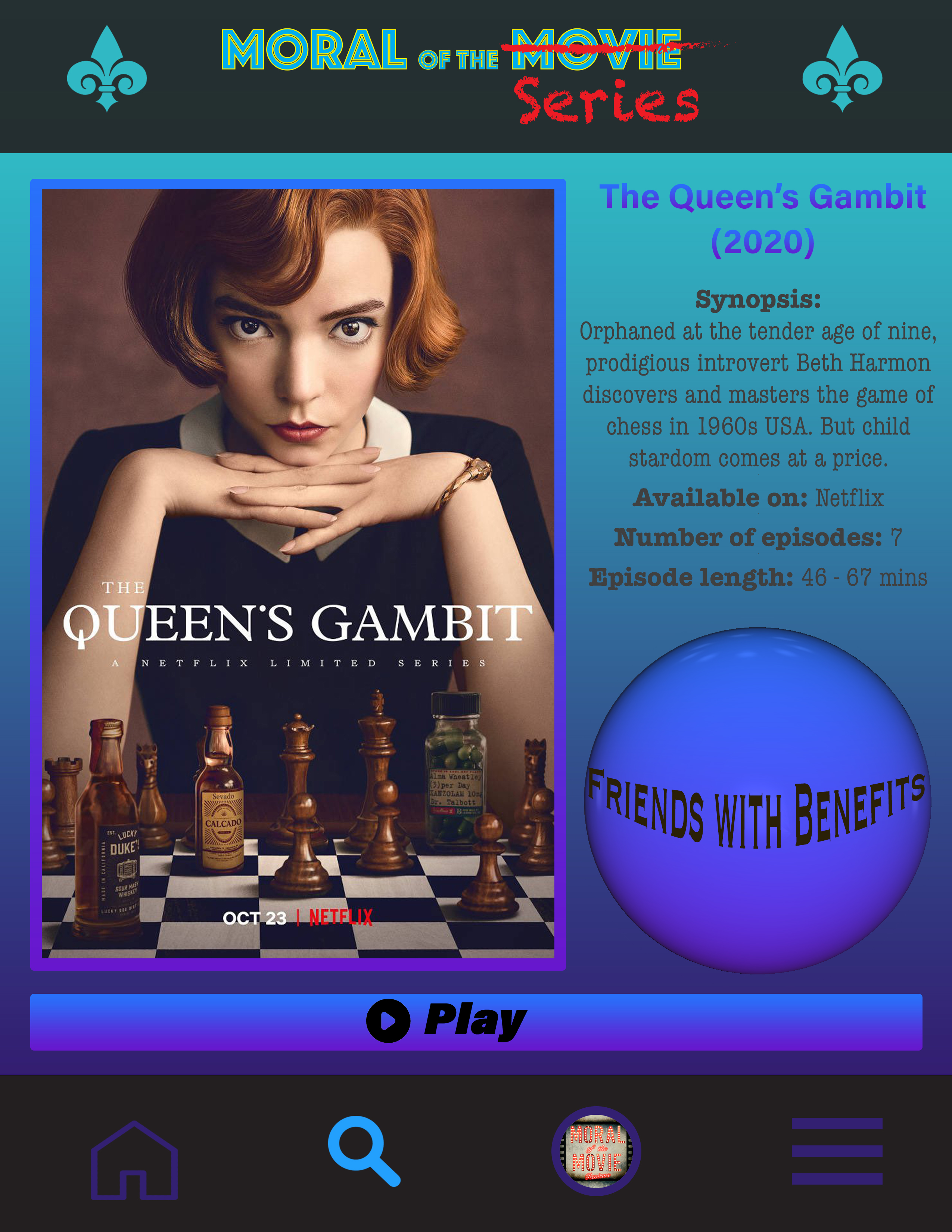 The Queen's Gambit poster
