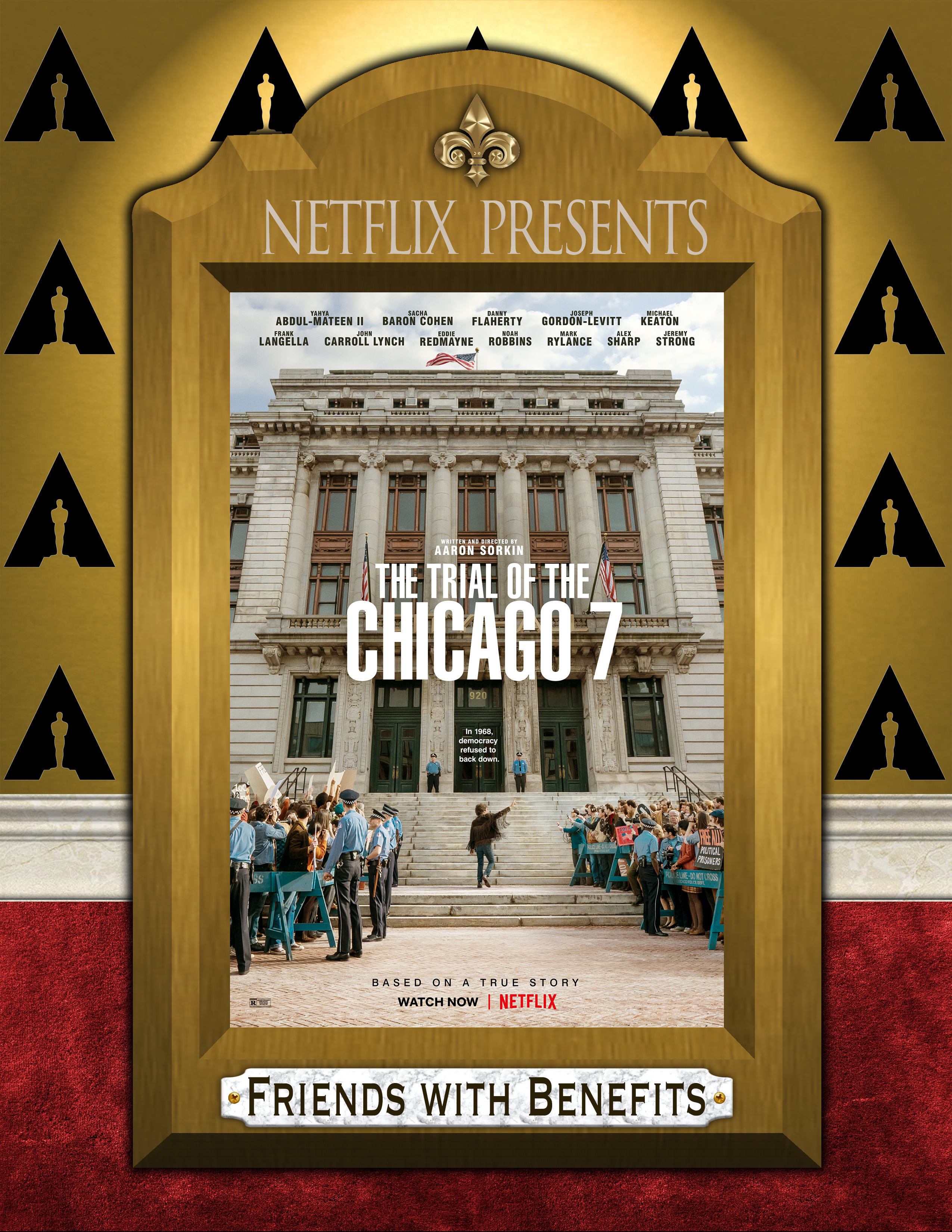 The Trial of the Chicago 7 poster